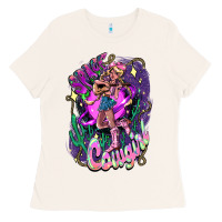Bone Space cowgirl Ladies Tee - HowdyJamesFarm