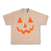 Burro Halloween Pumpkin Face Gift Creepy Spooky Horror Urban Heavy Tee - maiPhamDesign