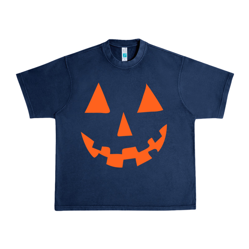 Halloween Pumpkin Face Gift Creepy Spooky Horror Urban Heavy Tee by maiPhamDesign | Teevron