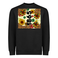 Black juneteenth 1865 sunflowers Heavyweight Sweatshirt - Artiststas
