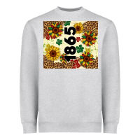 Heather Grey juneteenth 1865 sunflowers Heavyweight Sweatshirt - Artiststas