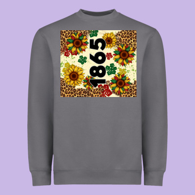 Juneteenth 1865 Sunflowers Heavyweight Sweatshirt Designed By Artiststas