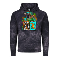 Cloud Black tx texas Vintage Hoodie - OliviaCreatesArt