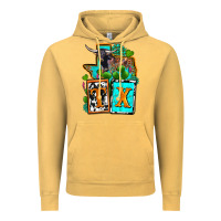 Vintage Mustard tx texas Vintage Hoodie - OliviaCreatesArt