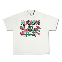 Pistachio nursing is a work of heart Urban Heavy Tee - RanaPortraitStore