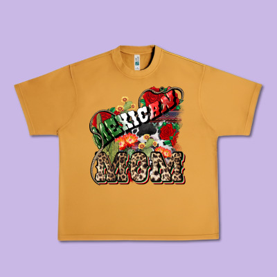 Mexican Mom Urban Heavy Tee Designed By Howdyjamesfarm