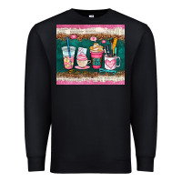 Black teacher coffee cups Premium Sweatshirt - AdoDesignShop