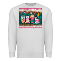 Dove Grey teacher coffee cups Premium Sweatshirt - AdoDesignShop