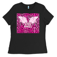 Black love angel Ladies Tee - TumblerDesignByShophia
