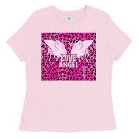 Bubblegum Pink love angel Ladies Tee - TumblerDesignByShophia