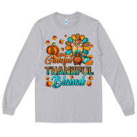 Moon Dust Grateful Thankful Blessed Thanksgiving Cold Drink Long Sleeve Tee - FaDigitalArtStudio