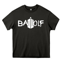 Asphalt bad wolf   doctor who Heavy Core Tee - maiPhamDesign