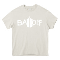 Cream bad wolf   doctor who Heavy Core Tee - maiPhamDesign
