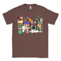 Chestnut Cat coffee cups Classic Tee - HowdyJamesFarm