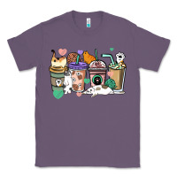 Lavender Cat coffee cups Classic Tee - HowdyJamesFarm