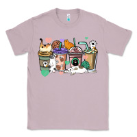 Lilac Cat coffee cups Classic Tee - HowdyJamesFarm