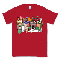 Red Cat coffee cups Classic Tee - HowdyJamesFarm