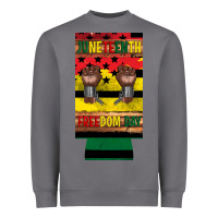 Storm juneteenth freedom day 12 oz can cooler (slim) 2 Heavyweight Sweatshirt - Artiststas