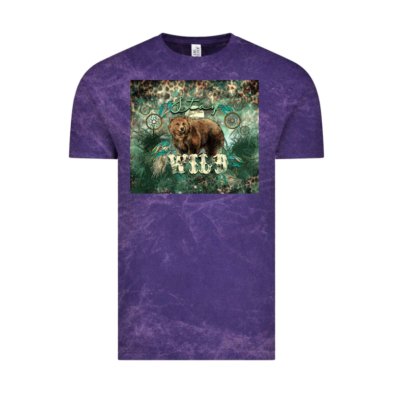 Stay Wild Bear Tumbler Vintage Tee by HowdyJamesFarm | Teevron