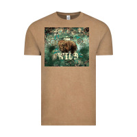Vintage Coffee Stay wild Bear tumbler Vintage Tee - HowdyJamesFarm