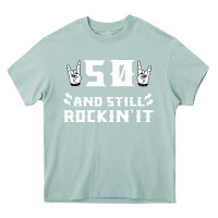 Arona 50 birthday rock whitw Heavy Core Tee - Bettercallsaul