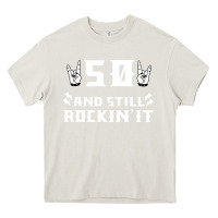 Cream 50 birthday rock whitw Heavy Core Tee - Bettercallsaul