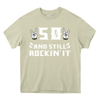 Mossy 50 birthday rock whitw Heavy Core Tee - Bettercallsaul