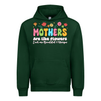 Forest Green mothers are like flowers Urban Hoodie - JahusDesignShop