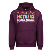 Mauve Wine mothers are like flowers Urban Hoodie - JahusDesignShop