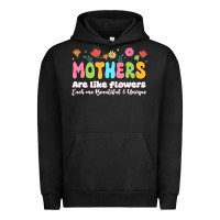 Pigment Black mothers are like flowers Urban Hoodie - JahusDesignShop