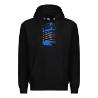 Black scissor lift Premium Hoodie - LillyAllenDesigns