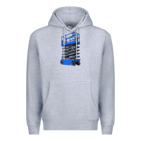 Heather Grey scissor lift Premium Hoodie - LillyAllenDesigns