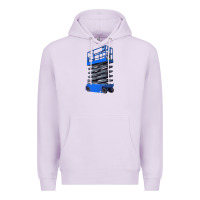 Lilac scissor lift Premium Hoodie - LillyAllenDesigns