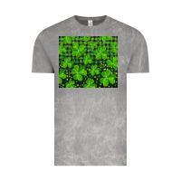 Cloud Rock shamrock and plaid Vintage Tee - RanaPortraitStore