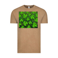 Shamrock And Plaid Vintage Tee | Teevron