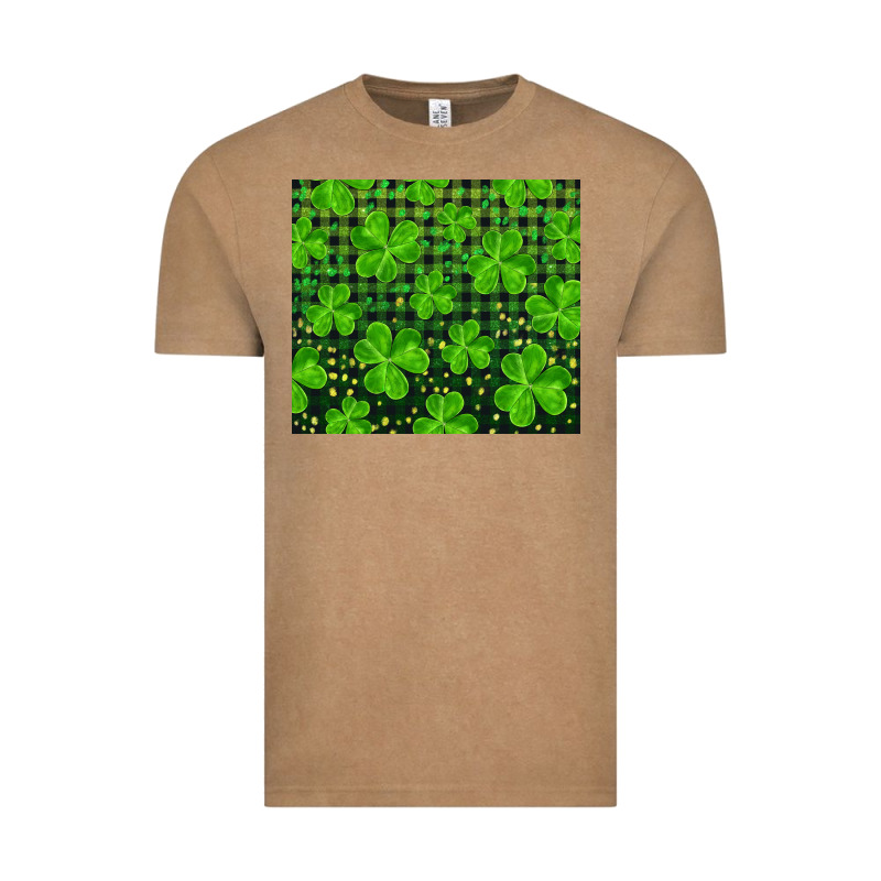 Shamrock And Plaid Vintage Tee by RanaPortraitStore | Teevron