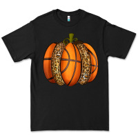Black Basketball Pumpkin Premium Tee - texasbilliewilder