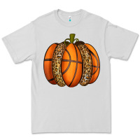 Dove Grey Basketball Pumpkin Premium Tee - texasbilliewilder