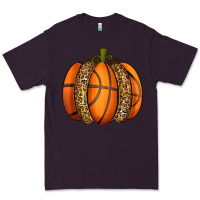Plum Basketball Pumpkin Premium Tee - texasbilliewilder