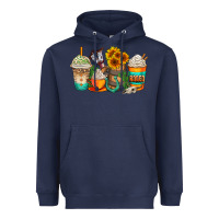 Navy rodeo coffee cups Heavyweight Hoodie - AdoDesignShop
