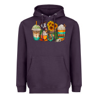 Plum rodeo coffee cups Heavyweight Hoodie - AdoDesignShop