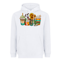 White rodeo coffee cups Heavyweight Hoodie - AdoDesignShop