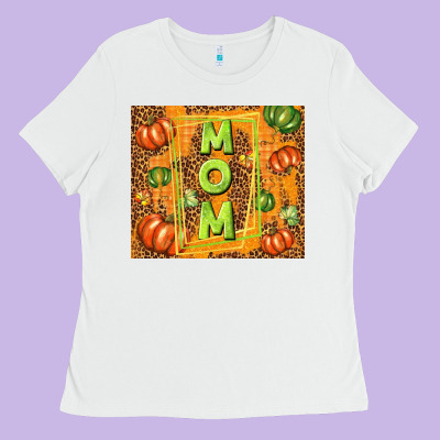 Fall Mom Mother's Day Ladies Tee Designed By Tumblerdesignbyshophia