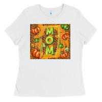 White fall mom mother's day Ladies Tee - TumblerDesignByShophia