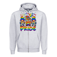 Pride Gnome Zipper Hoodie | Teevron