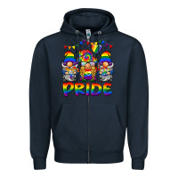 Navy pride gnome Zipper Hoodie - BarkalooDesign