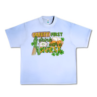 Grape Ice Safety first drink with a Nurse St. Patrick's Day Urban Heavy Tee - CowGirlArtShop