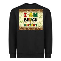 Black i am black history Heavyweight Sweatshirt - Artiststas