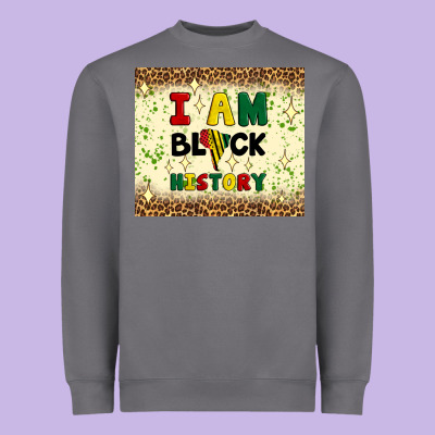 I Am Black History Heavyweight Sweatshirt Designed By Artiststas