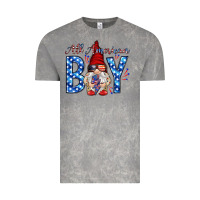 Cloud Rock All American boy with gnome Vintage Tee - HowdyJamesFarm